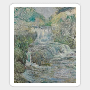 Waterfall by John Henry Twachtman Magnet